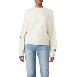 ba&sh Astana Sweater Off White Knit Size 0